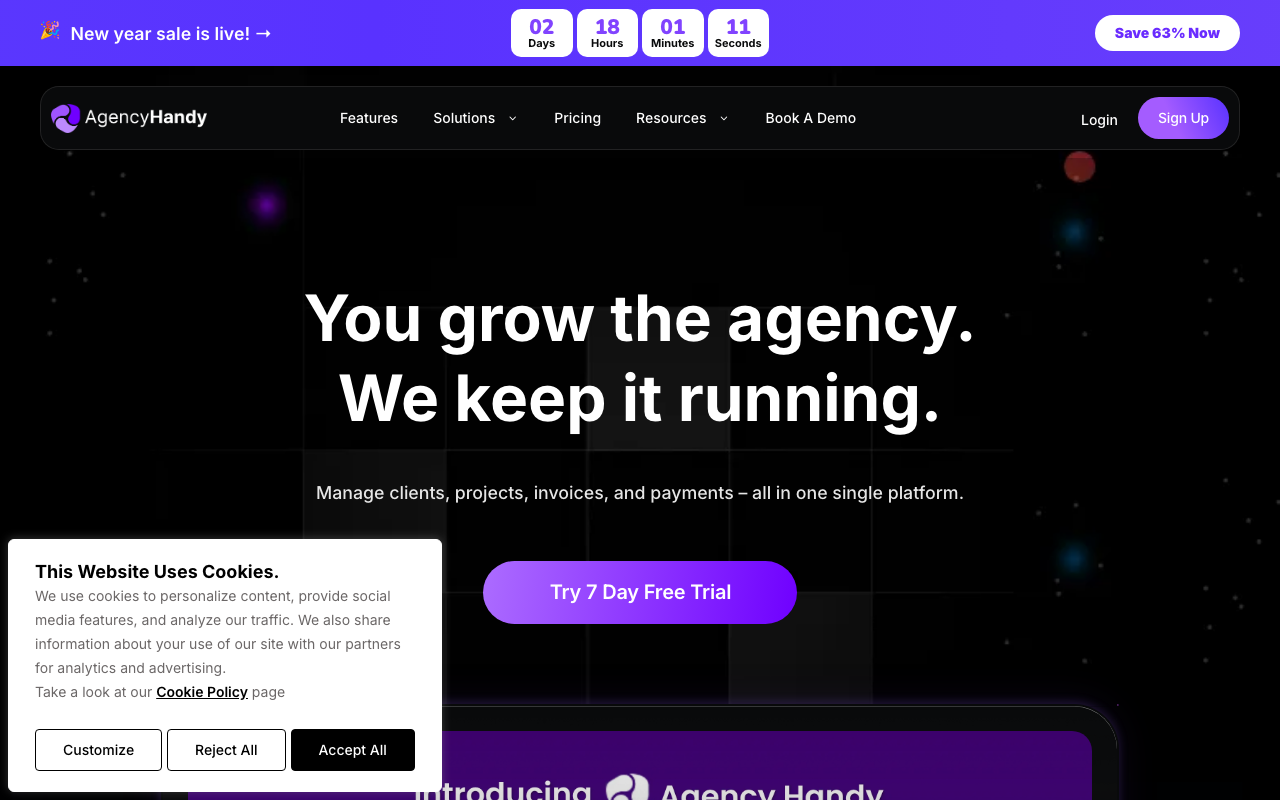 Agency Handy screenshot