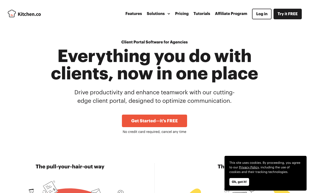 Kitchen.co screenshot