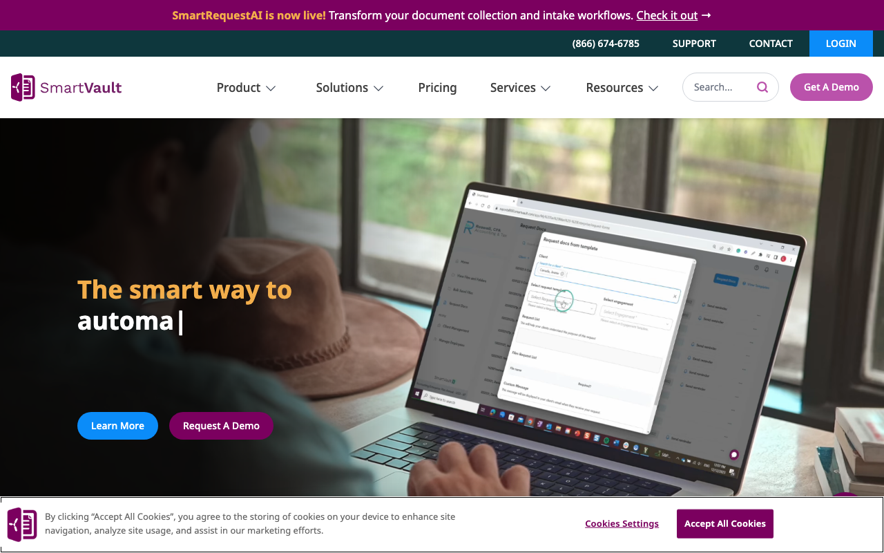 SmartVault screenshot