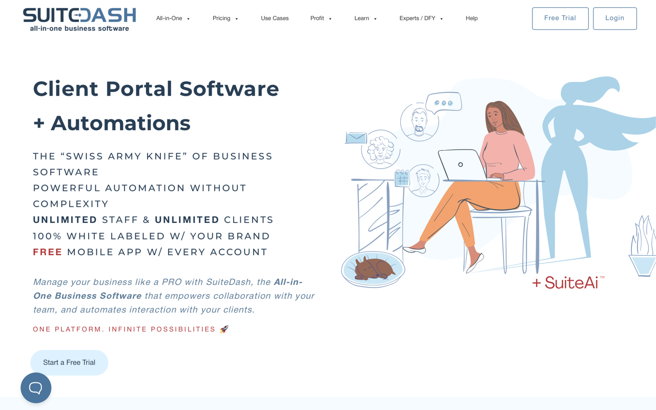 SuiteDash screenshot